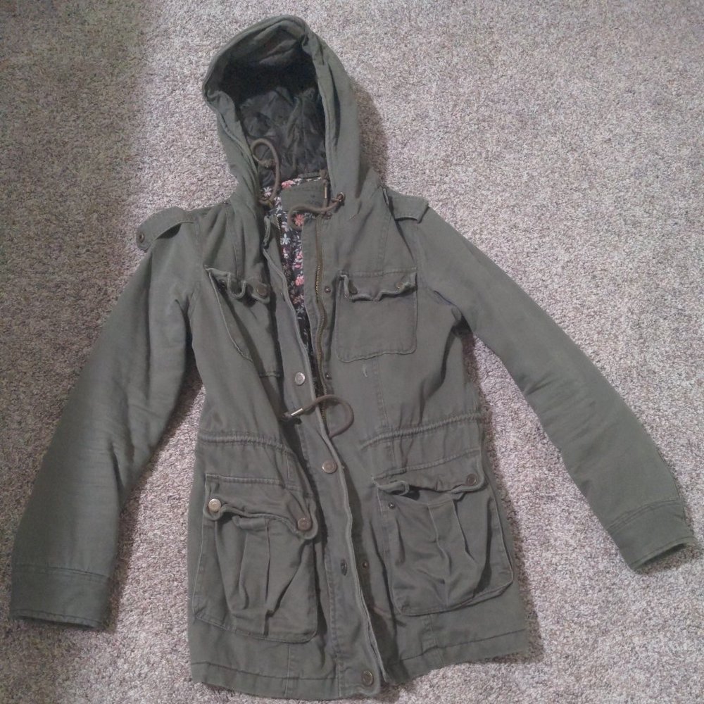 Aeropostale Army Green utility jacket